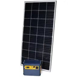 Портативная станция BRAZZERS BRPRS-1024W+POLY Solar panel 160W, AC/220v/1.1kw Pure sine wave +DC:3x12V/2A+USB:5V/2A, 9V/2A +Type-C: 5V/2A，9V/2A，12V/2A