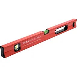 Уровень алюминиевый с магнитом Yato 60 см (YT-30061)