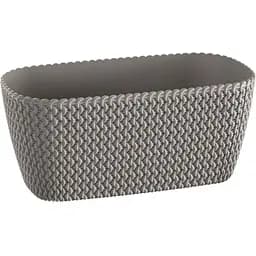 Балконний ящик Prosperplast Splofy Case, 400 мм, сірий (26071-405)