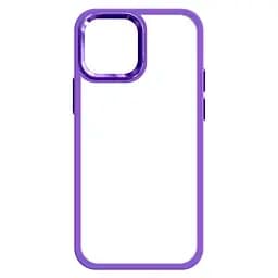 Чехол для Apple iPhone 13 mini, Unit, фиолетовый, прозрачный противоударный чехол-накладка из TPU и поликарбоната (PC), с защитными бортиками, защита всего корпуса от ударов и царапин, ArmorStandart (ARM62500)