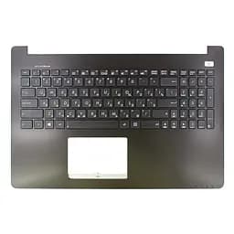 Корпус верхня кришка для Asus F502CA R509CA X502CA series, (топкейс з клавіатурою, 90NB00I1-R31RU1, C Cover, Original)