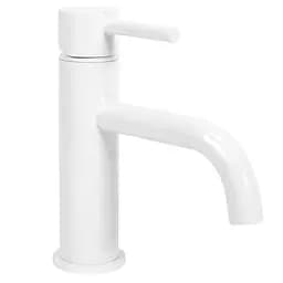 Смеситель для умывальника Rea Lungo низкий white REA-B4401 Белый