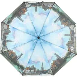 Жіноча складана парасолька механічна Art Rain 99 см різнобарвна