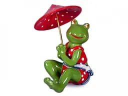 Декоративна фігурка Lefard Жаба 6х8х9 см (461-129)