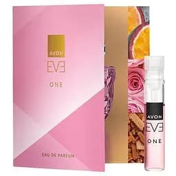 Открытка с пробным образцом Туалетной воды Avon ЕVE ONE для Нее 0.6 мл
