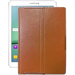 Чехол StatusCASE из экокожи для планшета Samsung Galaxy Tab S2 9.7 2016 (T819) Коричневый