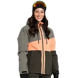 Куртка жіноча Rehall Ricky Womens 2023 S Сірий-Рожевий