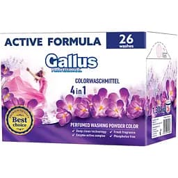 Пральний порошок Gallus Professional 4в1 Color 1.3 кг 26 прань 