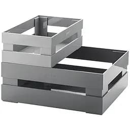 Набір ящиків для зберігання Guzzini Active Design 2 предмети сірий (169500177)