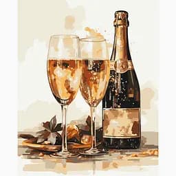 Набор для росписи Art Craft Игристое на двоих 40х50 см (12046-AC)