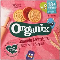 Печенье Organix Джемми Монстр органическое с 18 месяцев 8 шт. х 8 г 