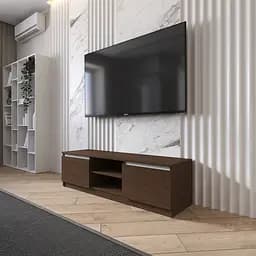 Тумба під телевізор Vays R-14, з відкритою нішею, ЛДСП, 140×40×40 см - для вітальні та спальні, під ТВ - мініатюра 8