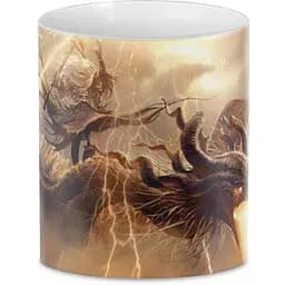 Кухоль GeekLand Лицарі Dark Souls безіменний король 330 мл білий