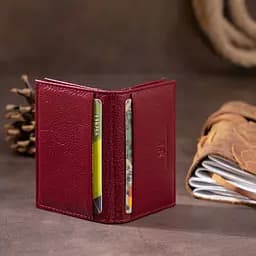 Візитниця-книга ST Leather 19218 бордова - мініатюра 9