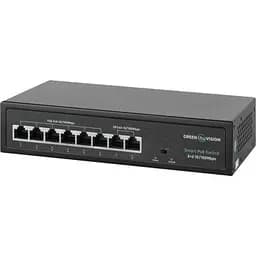 Комутатор мережевий Greenvision (GV-015-D-06+2P)