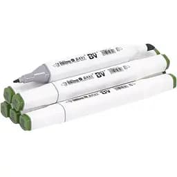 Скетч-маркер двусторонний Bavi №43, на спиртовой основе, 10 шт.