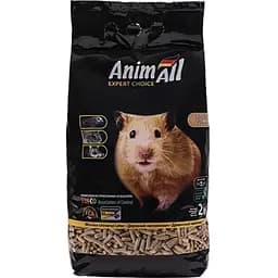 Деревний наповнювач для котів, гризунів та птахів AnimAll Універсальний 2 кг (111291)