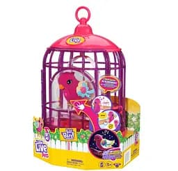 Говорлива пташка Little Live Pets Moose Тіара Твінклз, рожева (26457) - мініатюра 7