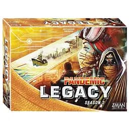 Настольная игра Z-MAN GAMES Пандемия: Наследие. Сезон 2 (желтая коробка) (Pandemic Legacy: Season 2 (Yellow Version)) (англ.) (ZM7173)