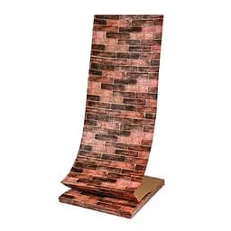 Самоклеюча 3D панель під коричневу цеглу катеринослав Sticker Wall 20000х700х3мм