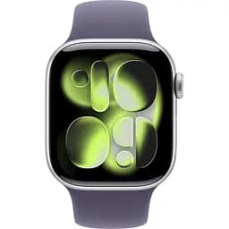 Смарт-годинник Apple Watch Series 11 GPS 42mm Silver Aluminum Case with Purple Fog Sport Band S/M (MEU64) [145299] - мініатюра 2