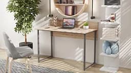 Компьютерный стол Ferrum-decor Скай 75x120x60 серый ДСП Дуб Сан-Марино 16мм (FRD-101544)