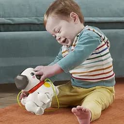 Іграшка-каталка Fisher-Price Мопсик (HTW94) - мініатюра 4