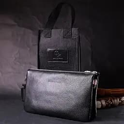 Шкіряна жіноча сумка Grande Pelle 26х15.5х3 см sum0023606 - мініатюра 10