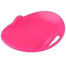 Ледянка ТехноК тарелка санки на снег розовая