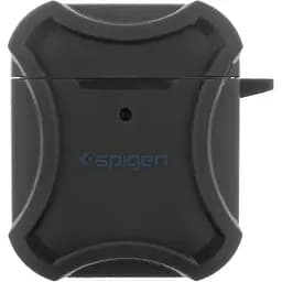 Футляр с карабином Spigen DuraPro Flex Airpods 1/ Airpods 2 Grey (35267_3345635)