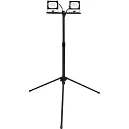 Прожектори Yato SMD LED на штативі 2x20 Вт 230 В 2x1900 Lm чорні (YT-818151)