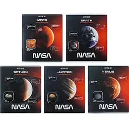 Набор тетрадей Kite NASA А5 в клетку 24 листа 20 шт. (NS24-238)