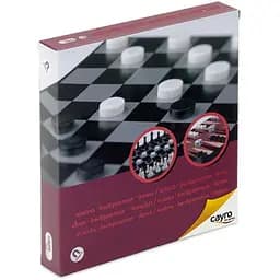 Настольная игра CAYRO Магнитные шахматы-шашки-нарды (поле 16х16 см) (440)