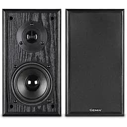 Колонки Gemix TF - 611 Black 2.0 сателлиты 2 x 18 Вт, МДФ, функция 3D, питание от сети 220V, управление сзади