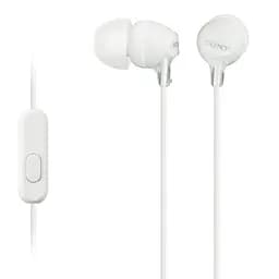 Навушники In-ear MDR-EX15AP 3.5 mini-jack, Mic, Білий Sony teh0019130