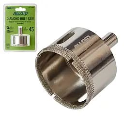 Свердло корончате Alloid Building Tools алмазне по склу та кераміці 45 мм (GS-50045) - мініатюра 2