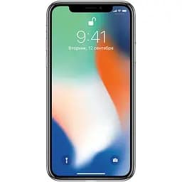 Apple iPhone X 64 ГБ Silver (Grade A) Seller Refurbished - мініатюра 2