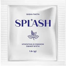 Зубная паста Splash миниатюра классическая со вкусом свежей мяты