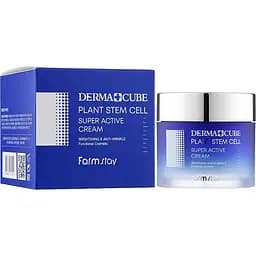 Крем для лица FarmStay Derma Cube Plant Stem Cell Super Active Cream 80 мл