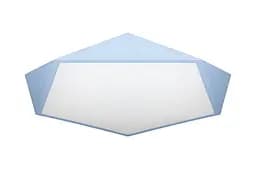 Люстра стельова LED Levistella 752L78 BLUE, 90W, регульована температура світла, голубий, сучасний стиль для дому