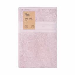 Рушник махровий Ardesto SuperSoft 70х140см, 100% бавовна, рожевий pbe0050405 - мініатюра 2