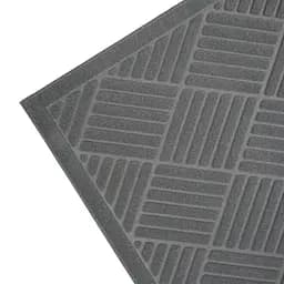 Килимок придверний Eco Fabric Смужки без кромки сірий 60 х 90 см (6090-008) - мініатюра 5