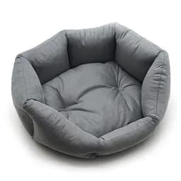 Лежак для собак та котів Zoo-hunt Боббі сірий №3 50х70х20 см