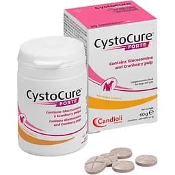 Пищевая добавка Candioli CystoCure для поддержки мочеполовой системы собак и кошек 30 таблеток