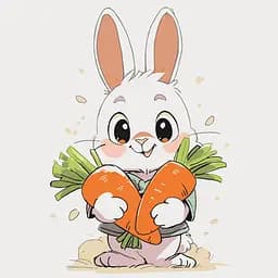 Картина по номерам "Чудесный кролик" Art Craft 15592-AC 30х30 см