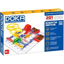 Электронный конструктор 201 Схема Doka D70706 звук и свет