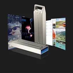 Флеш-накопичувач Wiwu Wi-FD002 Infinite 2.0, 16GB Silver - мініатюра 6