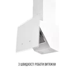 Витяжка декоративна похила PERFELLI VIO 5HW BIANCO - мініатюра 5