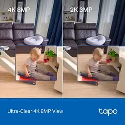IP-Камера Tapo C260 8MP N300 microSD motion detection. TP-Link teh0015995 - мініатюра 6