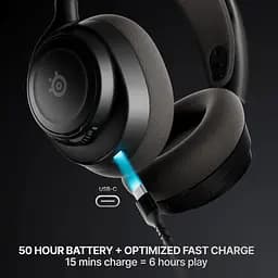 Ігрова гарнітура SteelSeries Arctis Nova 7X Gen 2 Wireless Black PC/PS/SW/MAC/MOB - мініатюра 7